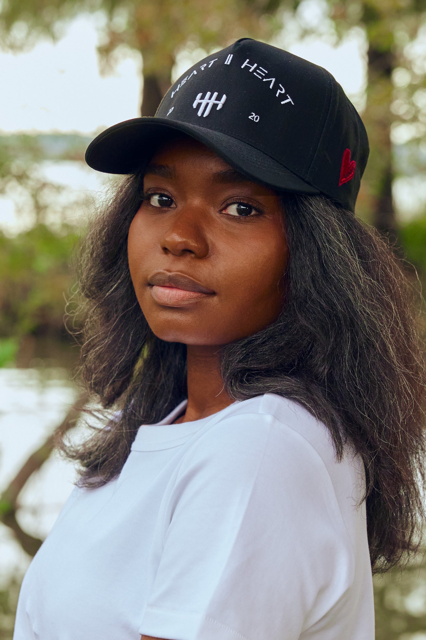 "HEART ll HEART” Classic Snapback - Black