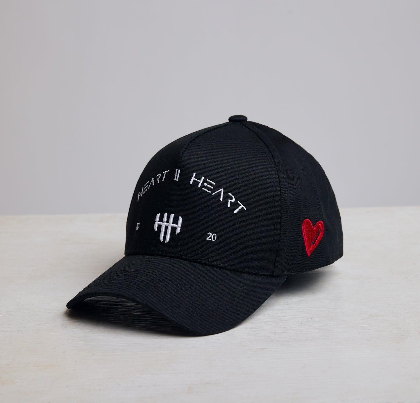"HEART ll HEART” Classic Snapback - Black