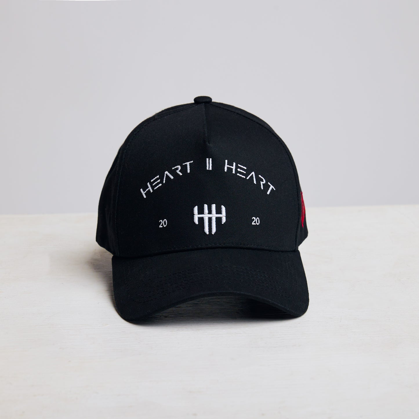 "HEART ll HEART” Classic Snapback - Black