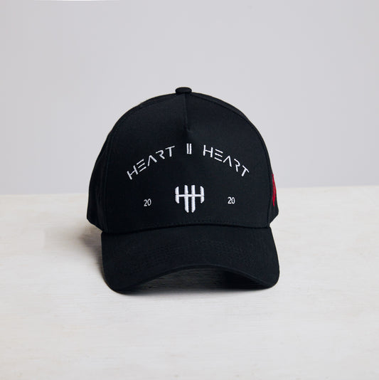 "HEART ll HEART” Classic Snapback - Black